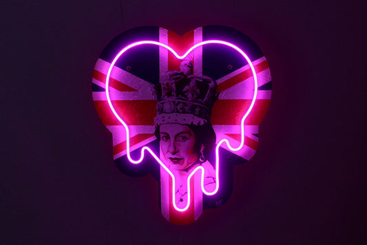 Queen Elizabeth II | Neon [ORIGINAL PIECE]
